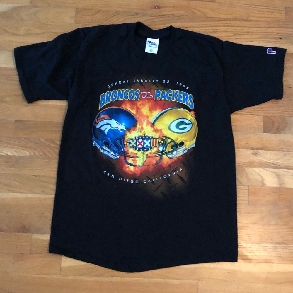 VTG BRONCOS VS PACKERS 1998 SUPER BOWL